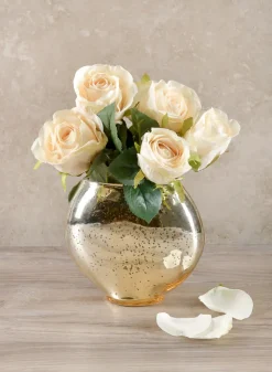 A Dozen Cream Roses Bouquet