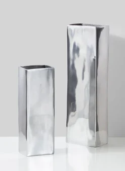 Aluminum Rectangle Vases