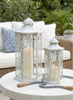 Antique White Lanterns