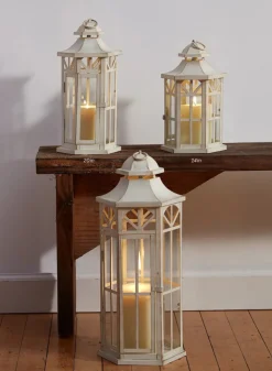 Antique White Lanterns