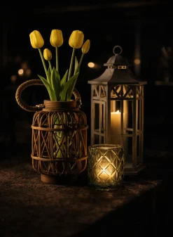 Antique White Lanterns