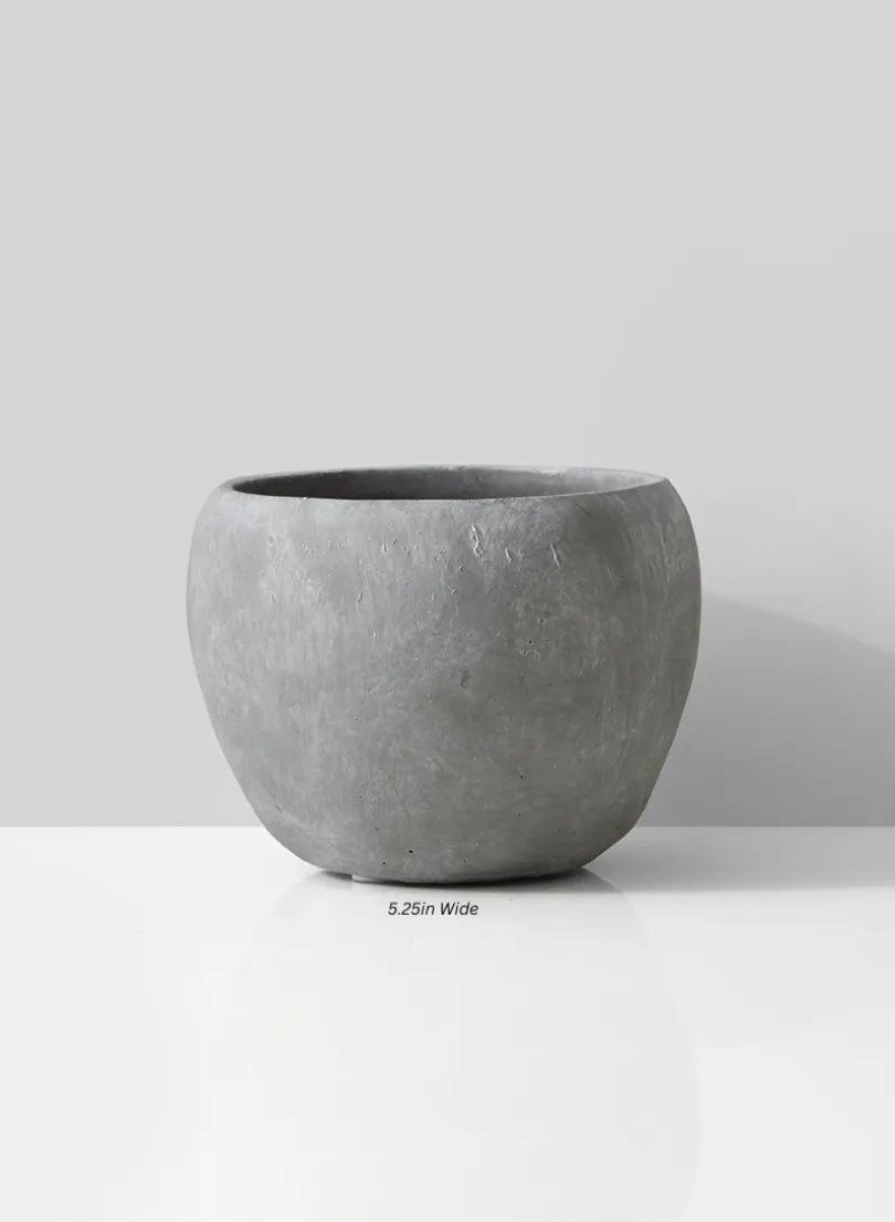 Atelier Cement Fishbowl Vase