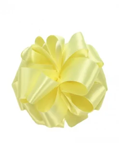 Baby Maize Double Face Satin Ribbon