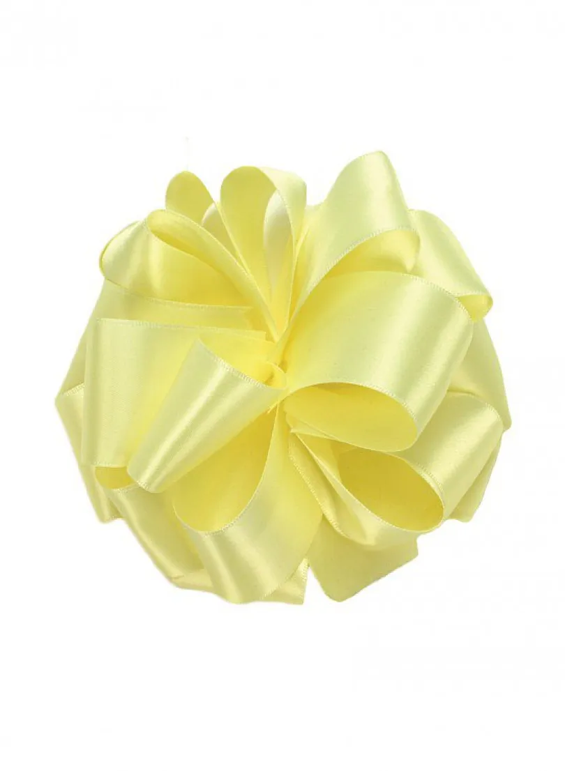 Baby Maize Double Face Satin Ribbon