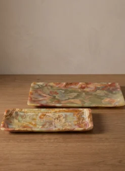 Balochistan Green Onyx Decorative Tray