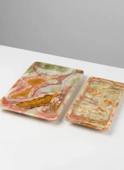 Balochistan Green Onyx Decorative Tray