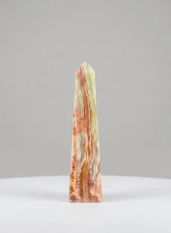 Balochistan Green Onyx Obelisk