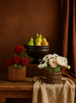 Barlett Multi Color Ripe Pears, Set of 6