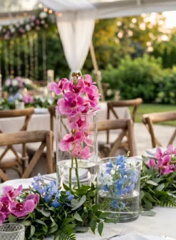 Best Value Glass Cylinder Vase, Set of 6