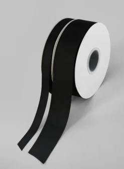 Black Grosgrain Ribbon 50 Yard Spool