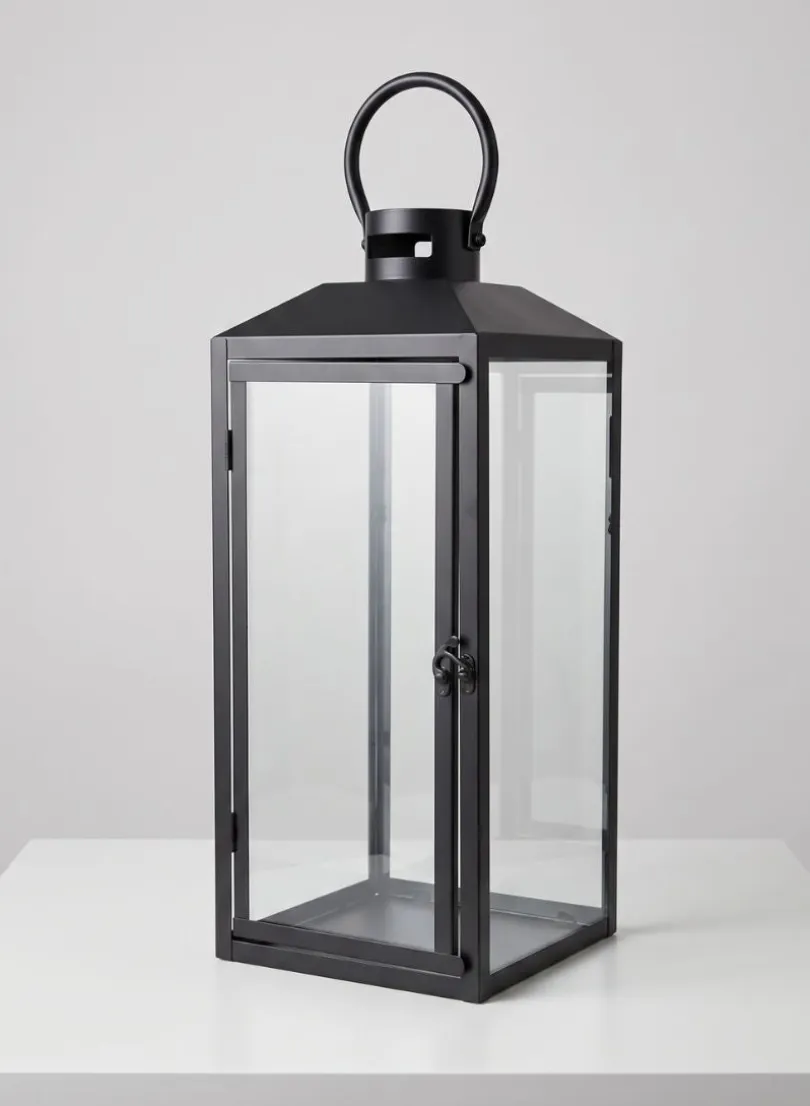 Black Monterey Lantern