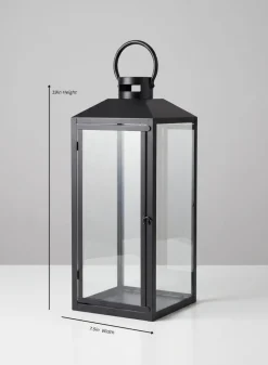 Black Monterey Lantern