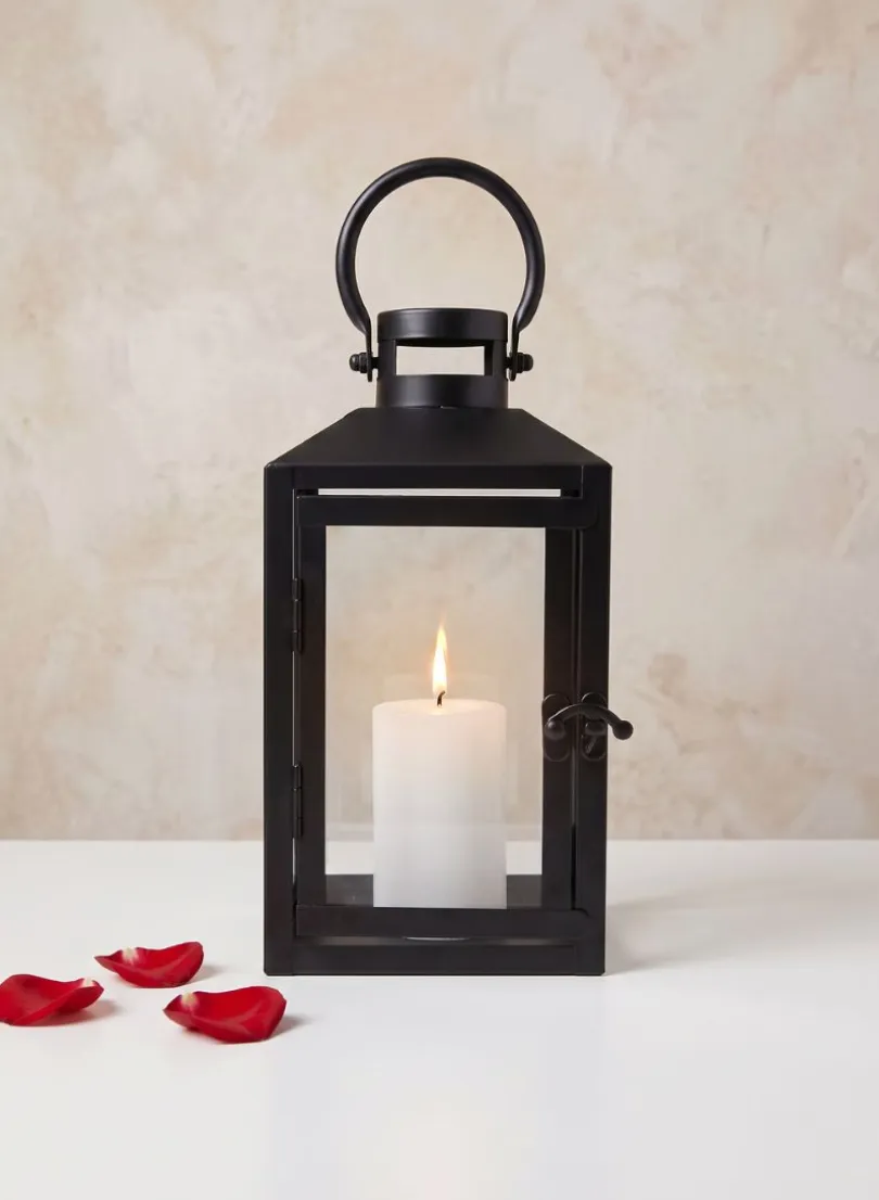Black Monterey Lantern