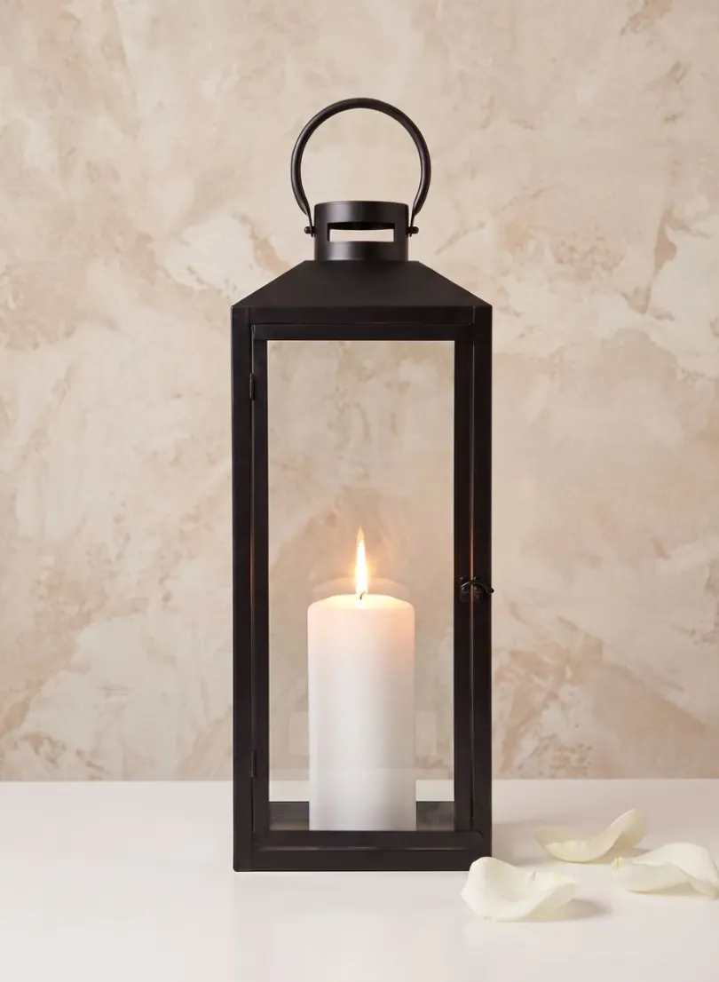 Black Monterey Lantern