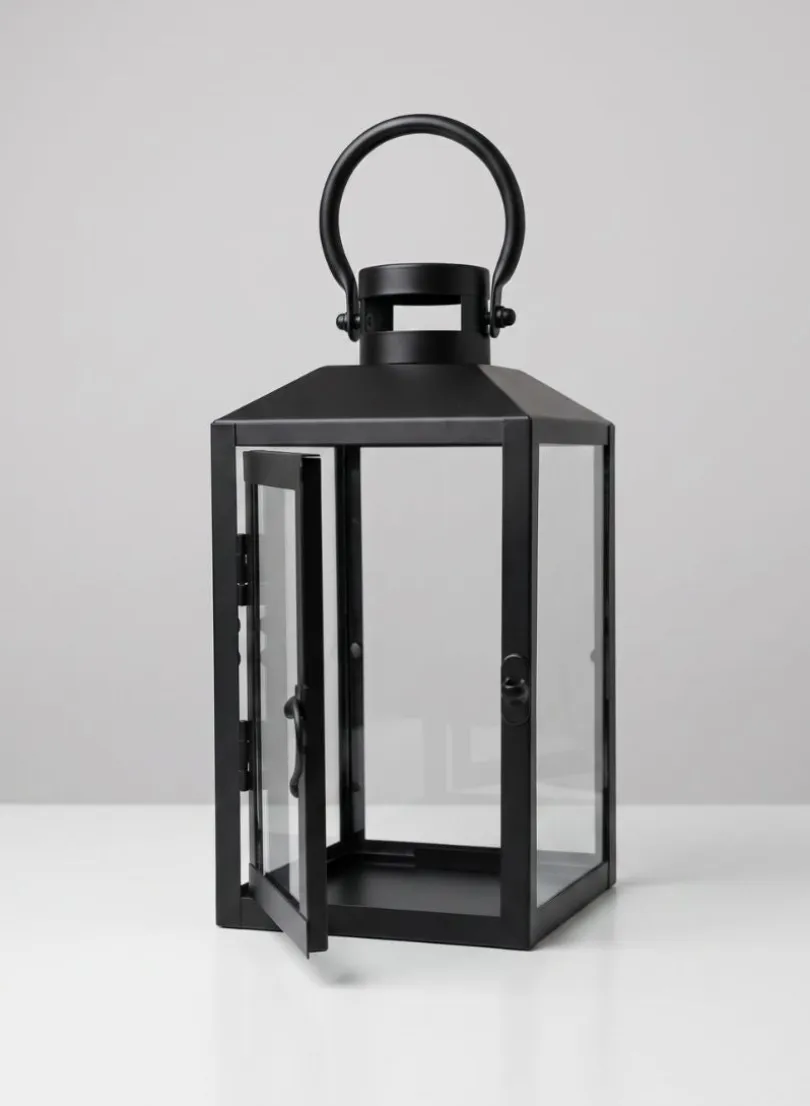 Black Monterey Lantern