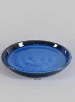 Blue Clay & Ceramic Saucer