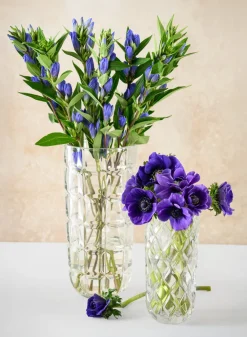 Boheme Crystal Look Glass Vase
