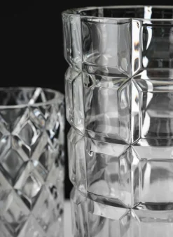 Boheme Crystal Look Glass Vase