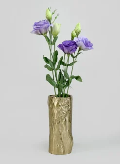 Boulogne Gold Birch Metal Vase