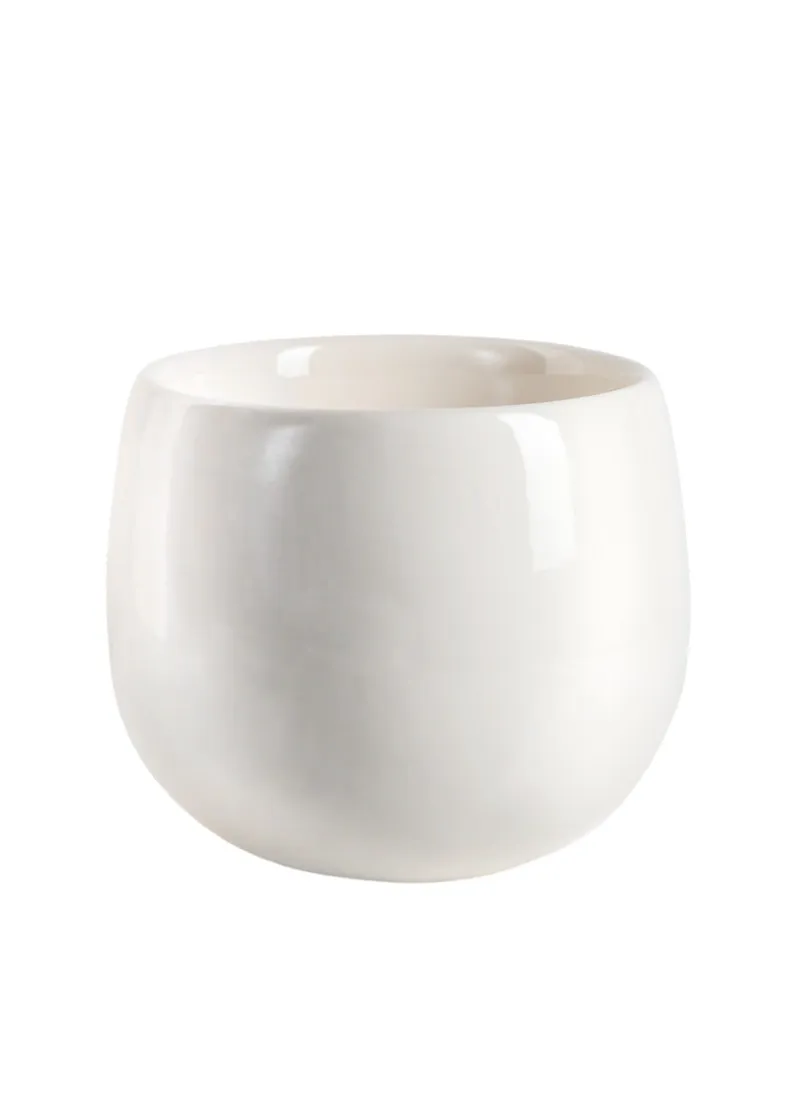 Ceramic Bowl Vases, Case of 6
