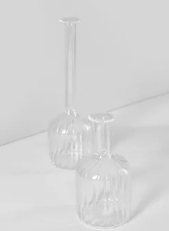 Designer's Choice Assorted Deco Glass Vase, Set of 4