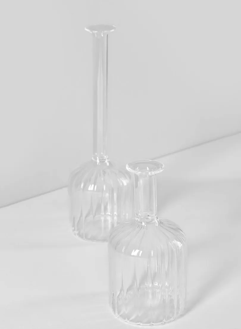 Designer's Choice Assorted Deco Glass Vase, Set of 4