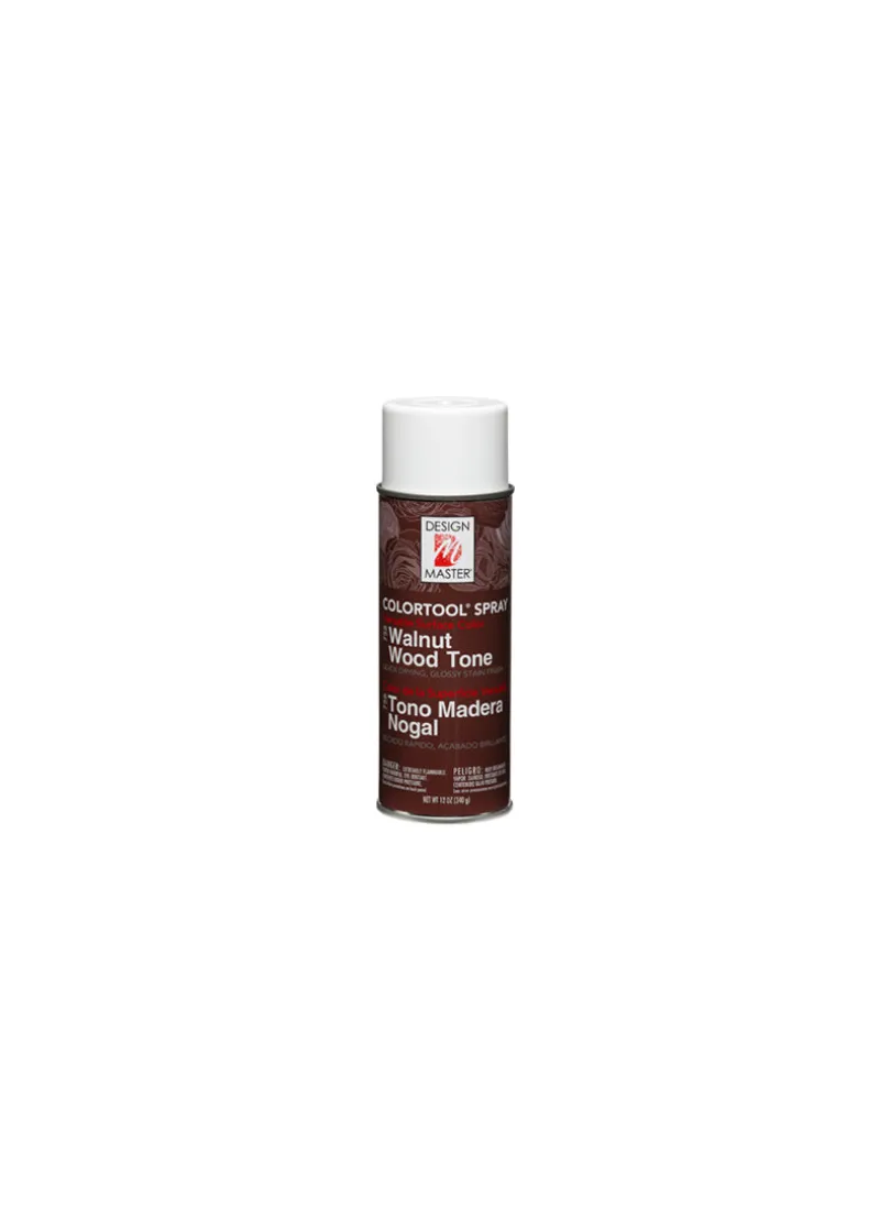 Design Master Walnut Wood tone Glossy Spray Paint