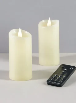 3D Flame Flameless Candle with a Remote Control