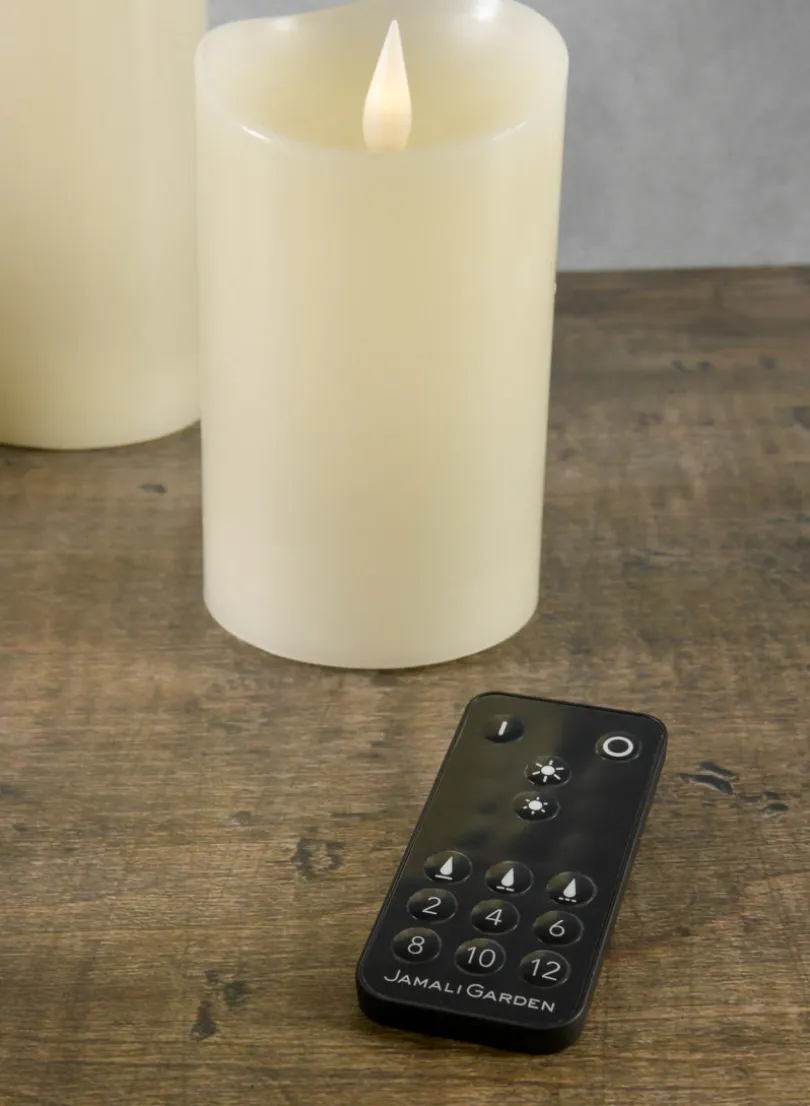 3D Flame Flameless Candle with a Remote Control