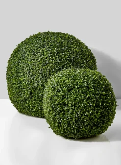 Faux Boxwood Balls