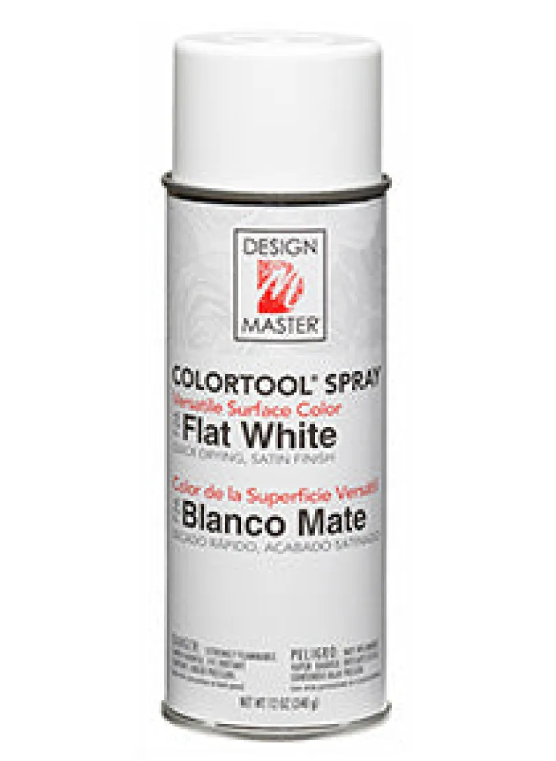 Flat White Spray Paint #726