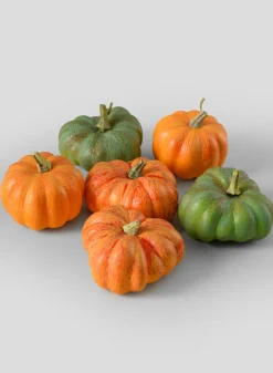 Fresh Farm Multi Color Mini Pumpkins, Set of 6