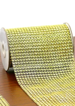 8ft Gold Diamond Bead Ribbons