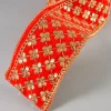 16.40ft Long British Raj Red Gold Ribbon