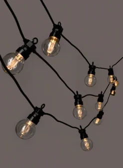 29ft Long 20 Filament LED Party Lights Set