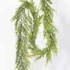 5ft Long Glitter & Snow Evergreen Christmas Garland