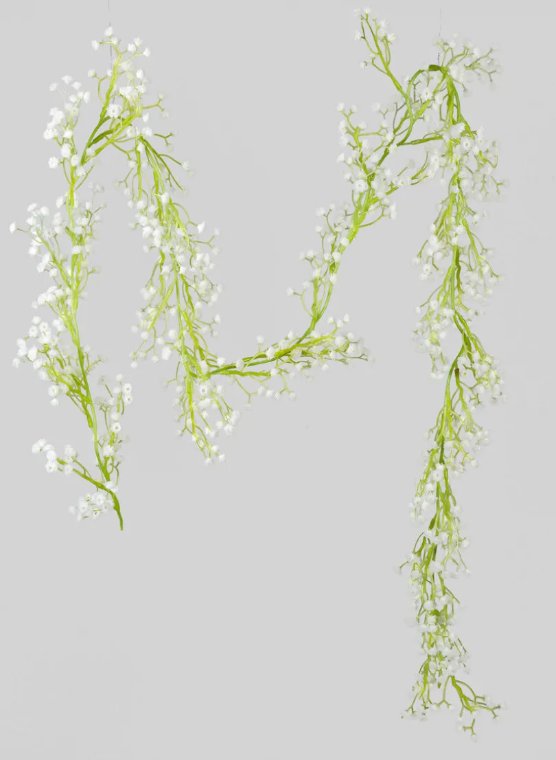 6ft Long Gypsophilia Baby's Breath Gardand, Case of 12