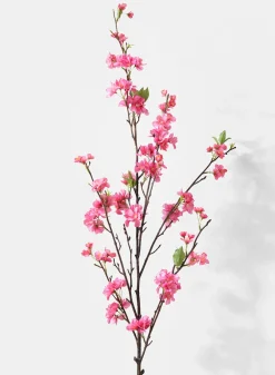 5ft Long Hot Pink Palace Cherry Blossom Spray