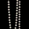 5ft Long Ivory Felt Ball Garland