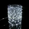 36ft Long 200-Light Cool White Naked Wire L.E.D. Light String Plug In
