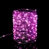 36ft Long 200-Light Pink Naked Wire L.E.D. Light String, Plug-In