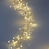 9ft Long 360-Light Warm White L.E.D. Cluster Light