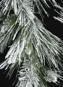6ft Long Pine Needle with Snow Garland