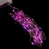 14ft Long 80 Pink Naked Wire L.E.D. Light String