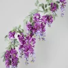 5ft Long Purple Wisteria Garland, Case of 4