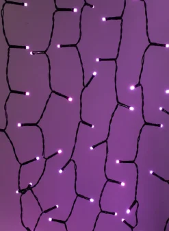 34ft Long 100 RGB LED String Lights Set