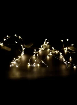 7ft Long 20-Warm-White-Mini-Lights String, Set of 6