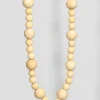 6ft Long Wood Bead Garland