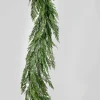 6ft Real Touch Thuja Pine Garland