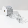 30ft Roll Ribbon-White/Silver
